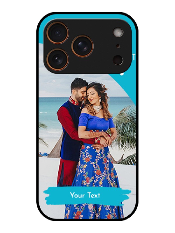 Custom Apple iPhone 17 Pro Custom Metal Phone Case - Happy Moment Design