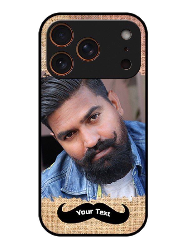 Custom Apple iPhone 17 Pro Custom Metal Phone Case - With Texture Design