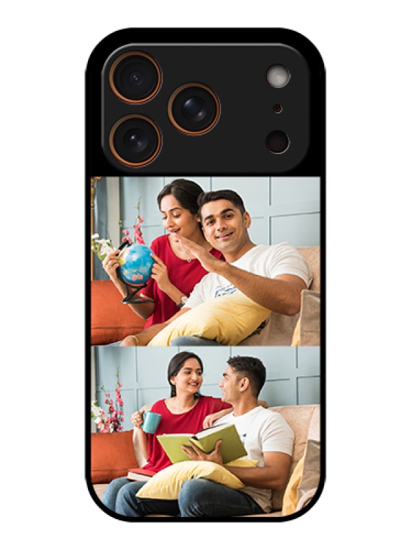 Custom Apple iPhone 17 Pro Custom Metal Phone Case - 2 Images Design