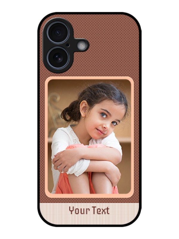 Custom Apple iPhone 17 Custom Metal Phone Case - Simple Pic Upload Design