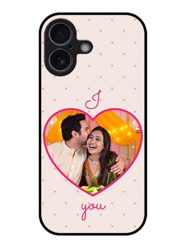 Custom Apple iPhone 17 Custom Metal Phone Case - Heart Shape Design