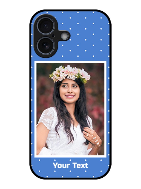 Custom Apple iPhone 17 Custom Metal Phone Case - Polka Dots Design