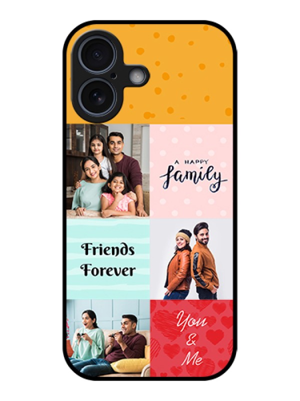 Custom Apple iPhone 17 Custom Metal Phone Case - Images With Quotes Design