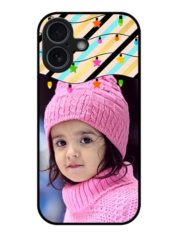 Custom Apple iPhone 17 Custom Metal Phone Case - Lights Hanging Design