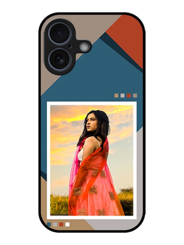 Custom Apple iPhone 17 Custom Metal Phone Case - Retro Color Pallet Design