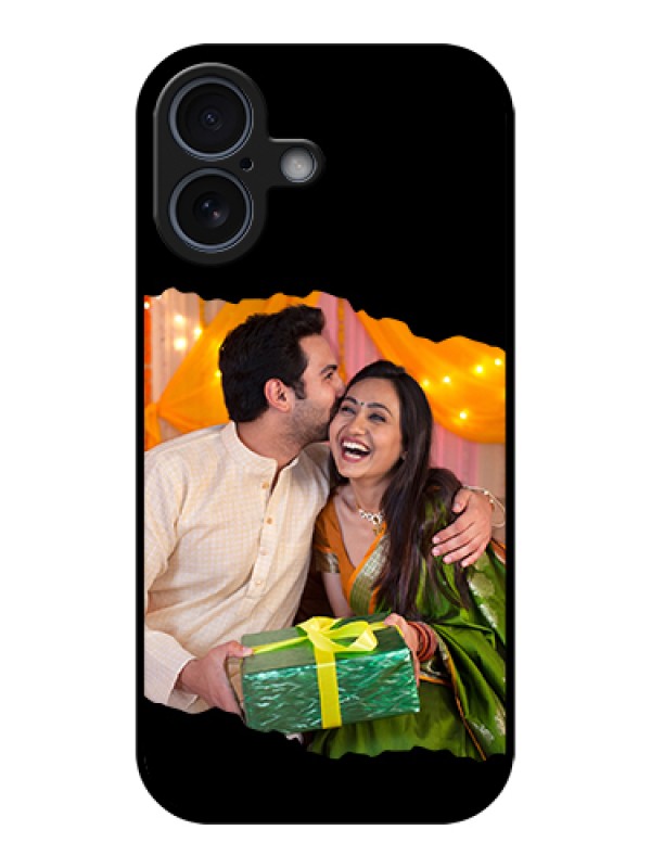 Custom Apple iPhone 17 Custom Metal Phone Case - Tear - Off Design