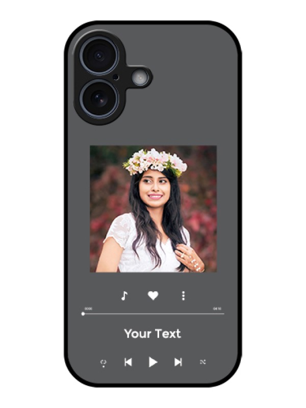 Custom Apple iPhone 17 Custom Metal Phone Case - Play The Music Design