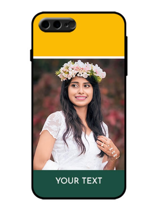 Custom iPhone 7 Plus Custom Metal Phone Case - Love You Design