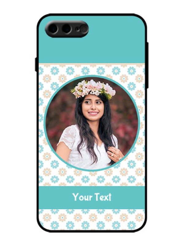 Custom iPhone 7 Plus Custom Metal Phone Case - Beautiful Flowers Design