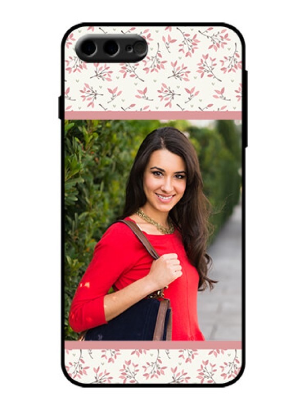 Custom iPhone 7 Plus Custom Metal Phone Case - Stunning Floral Design