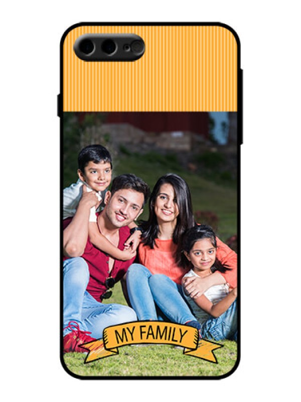 Custom iPhone 7 Plus Custom Metal Phone Case - My Family Design
