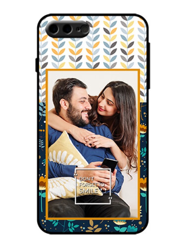 Custom iPhone 7 Plus Custom Metal Phone Case - Pattern Design