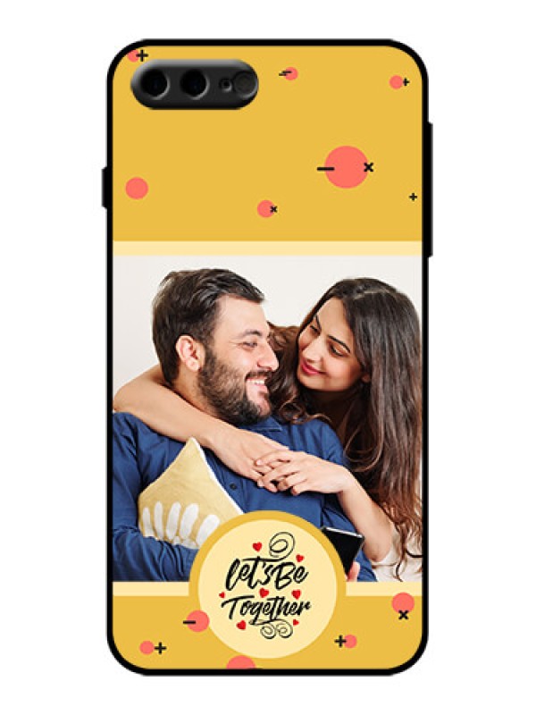 Custom iPhone 7 Plus Custom Metal Phone Case - Lets Be Together Design