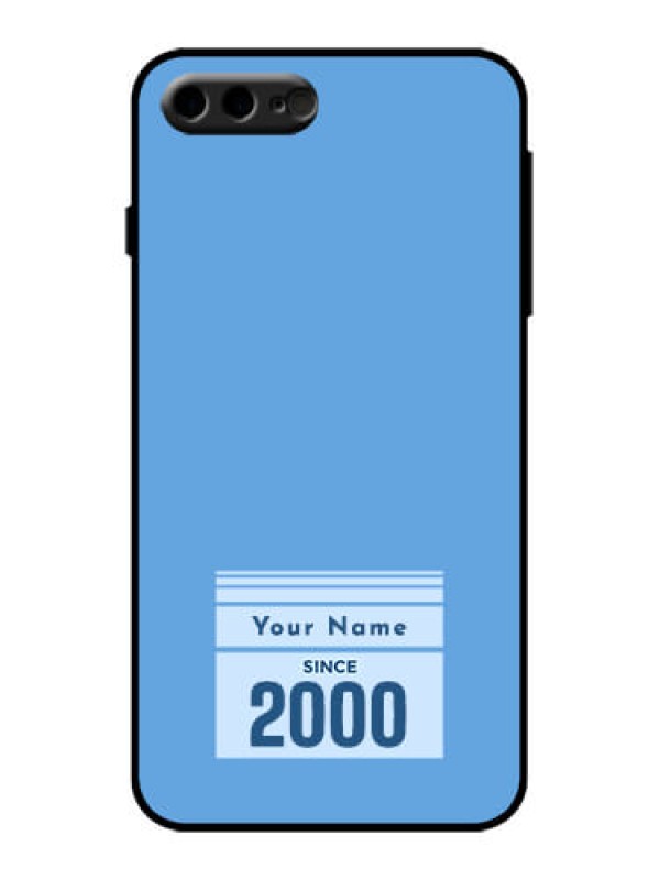 Custom iPhone 7 Plus Custom Metal Phone Case - Custom Year Of Birth Design