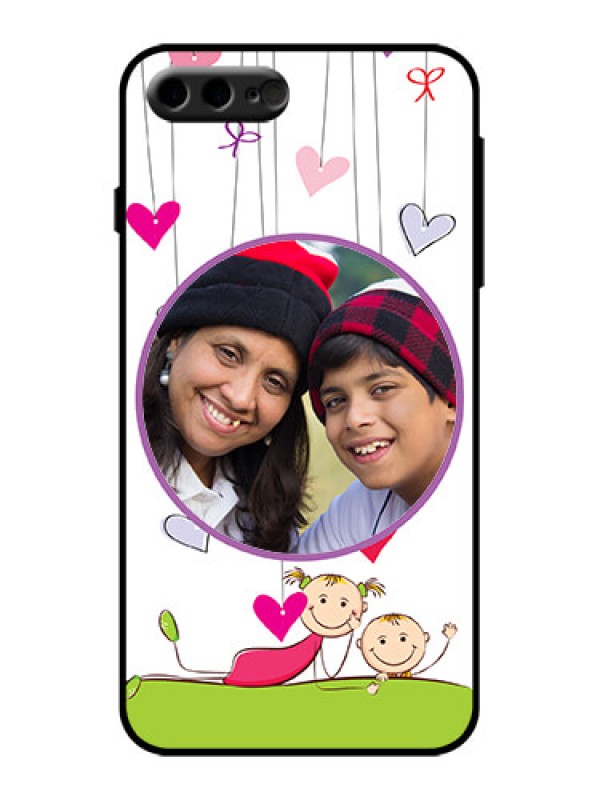 Custom iPhone 8 Plus Custom Metal Phone Case - Cute Kids Phone Case Design