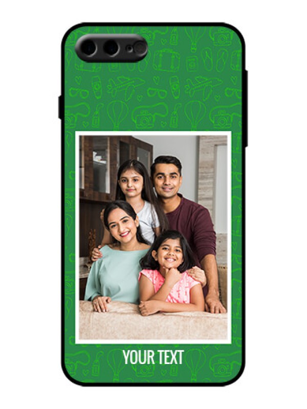 Custom iPhone 8 Plus Custom Metal Phone Case - Picture Upload Design