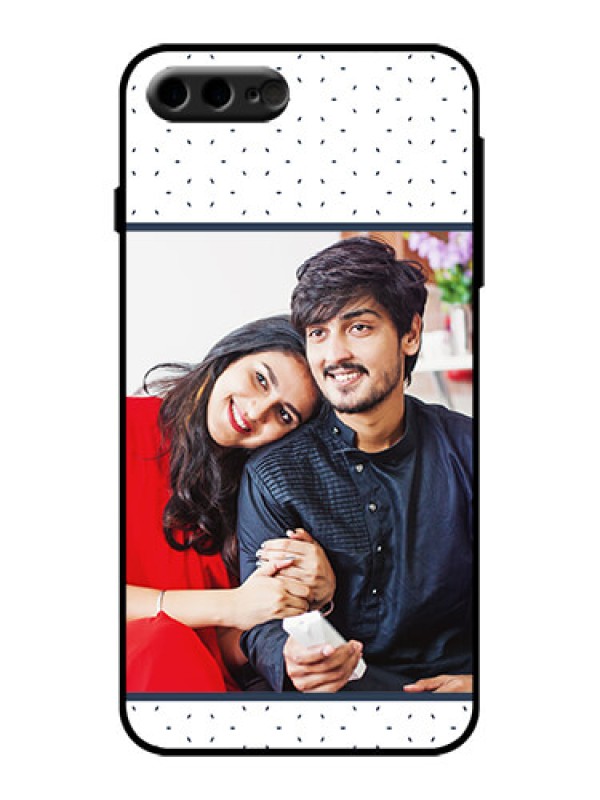 Custom iPhone 8 Plus Custom Metal Phone Case - Premium Dot Design