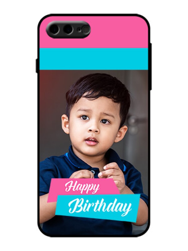 Custom iPhone 8 Plus Custom Metal Phone Case - Image Holder With 2 Color Design