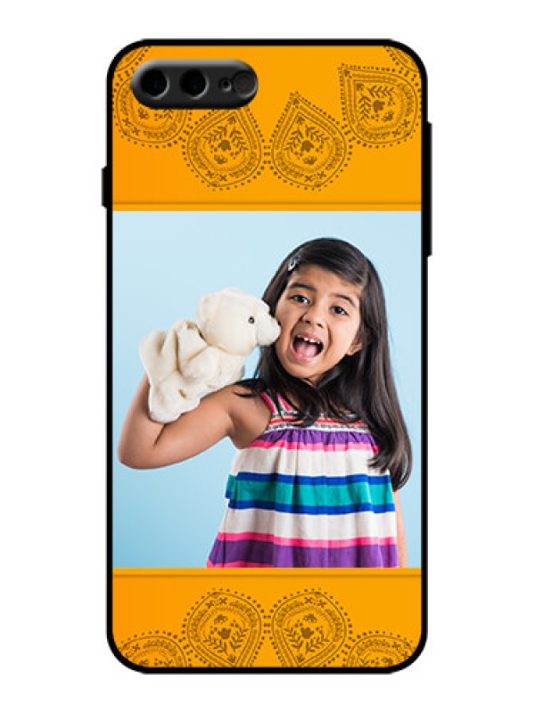 Custom iPhone 8 Plus Custom Metal Phone Case - Photo Wedding Design