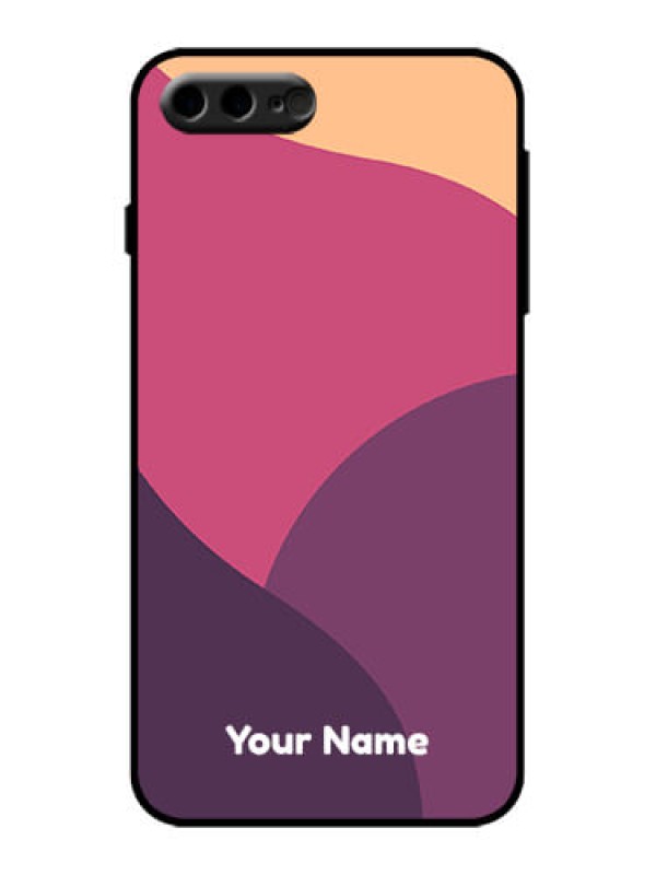 Custom iPhone 8 Plus Custom Metal Phone Case - Mixed Multi - Colour Abstract Art Design