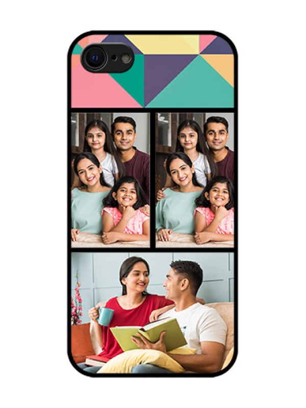 Custom iPhone 8 Custom Metal Phone Case - Bulk Pic Upload Design