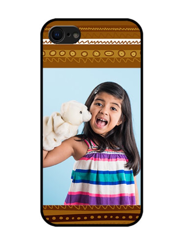 Custom iPhone 8 Custom Metal Phone Case - Friends Picture Upload Design