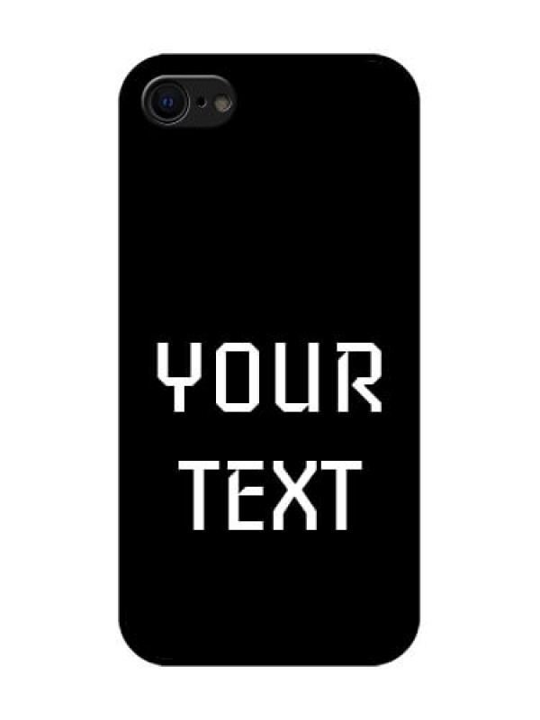 Custom iPhone 8 Custom Metal Phone Case - Your Name Design