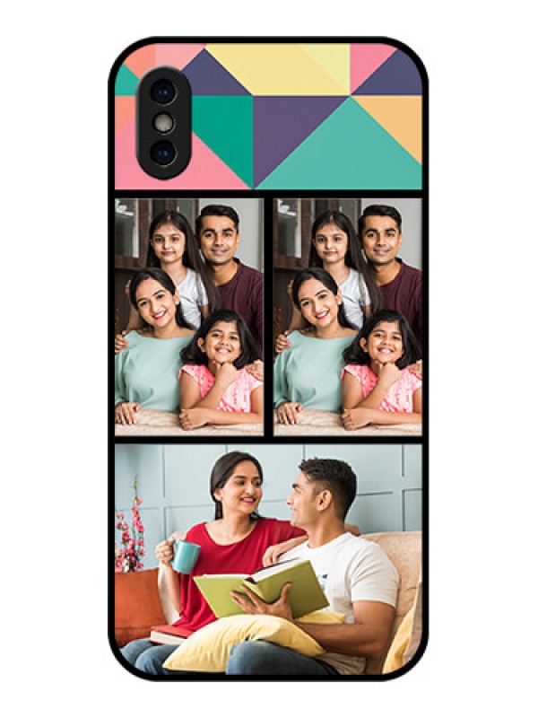 Custom iPhone X Custom Metal Phone Case - Bulk Pic Upload Design