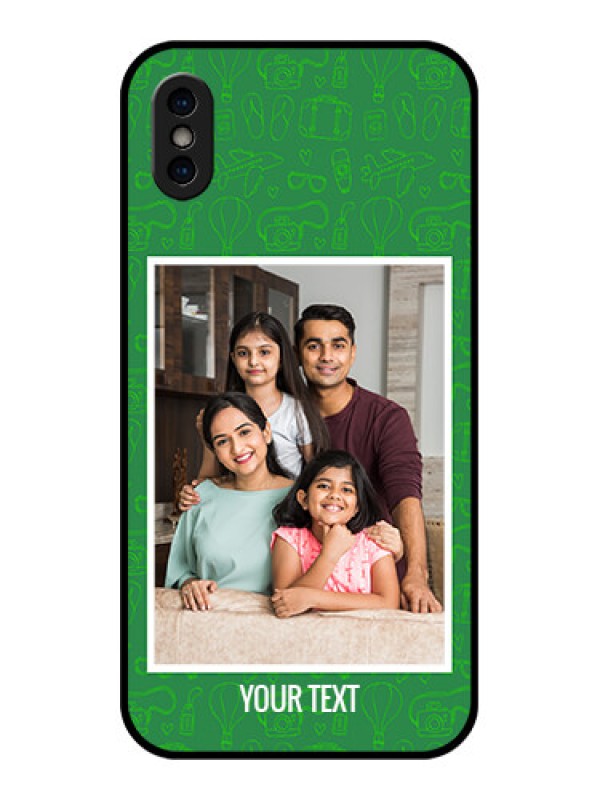 Custom iPhone X Custom Metal Phone Case - Picture Upload Design