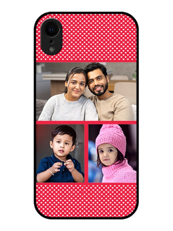 Custom iPhone XR Custom Metal Phone Case - Bulk Photo Upload Design
