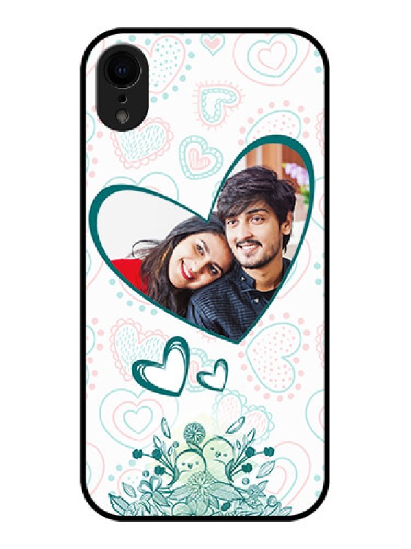 Custom iPhone XR Custom Metal Phone Case - Premium Couple Design