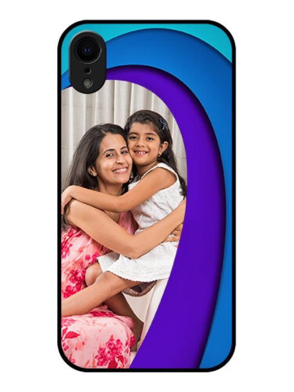 Custom iPhone XR Custom Metal Phone Case - Simple Pattern Design