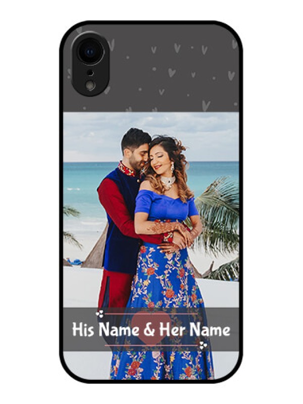 Custom iPhone XR Custom Metal Phone Case - Buy Love Design With Photo Online