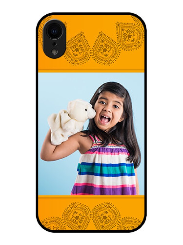 Custom iPhone XR Custom Metal Phone Case - Photo Wedding Design