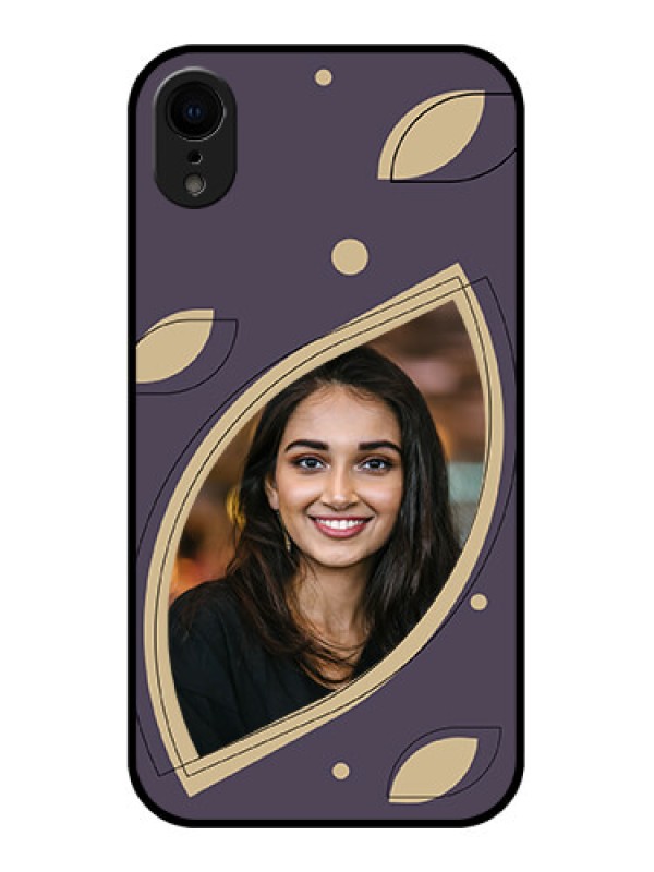Custom iPhone XR Custom Metal Phone Case - Falling Leaf Design