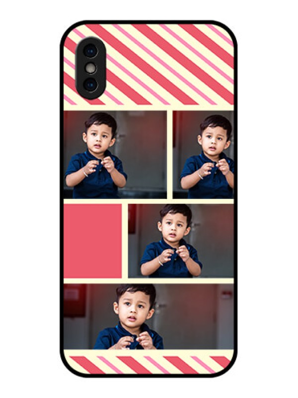 Custom iPhone XS Custom Metal Phone Case - Picture Upload Mobile Case Design