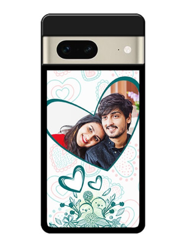 Custom Google Pixel 7 5G Custom Metal Phone CasePremium Couple Design