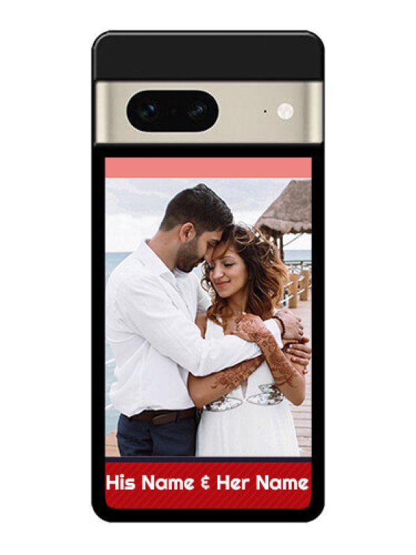 Custom Google Pixel 7 5G Custom Metal Phone CaseColorful Case Design