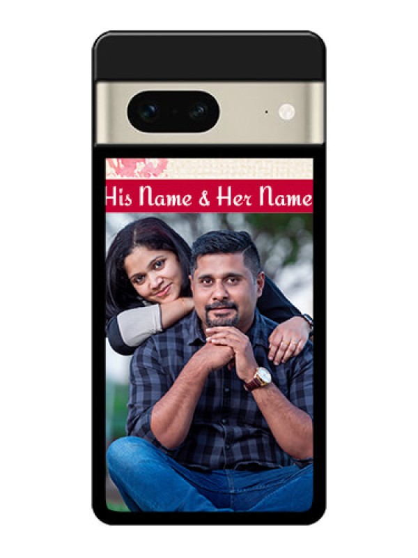 Custom Google Pixel 7 5G Custom Metal Phone CaseYou And Me Case Design