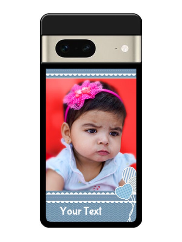 Custom Google Pixel 7 5G Custom Metal Phone CaseWith Kids Pattern Design