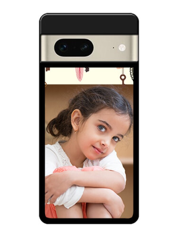 Custom Google Pixel 7 5G Custom Metal Phone CaseBoho Style Design