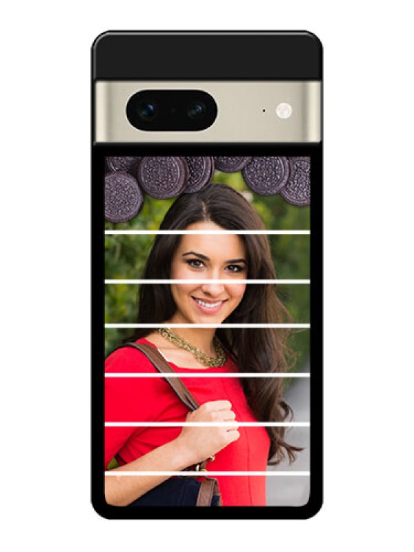 Custom Google Pixel 7 5G Custom Metal Phone CaseWith Oreo Biscuit Design