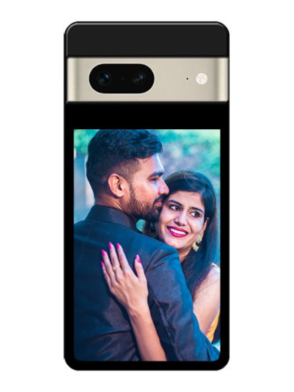 Custom Google Pixel 7 5G Custom Metal Phone Case - Upload Full Picture With Custom Color Design