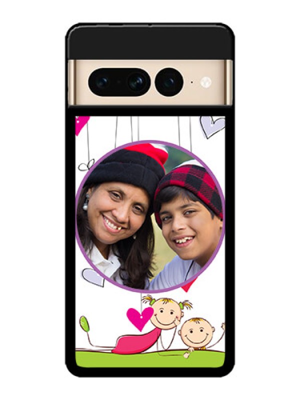 Custom Google Pixel 7 Pro 5G Custom Metal Phone CaseCute Kids Phone Case Design