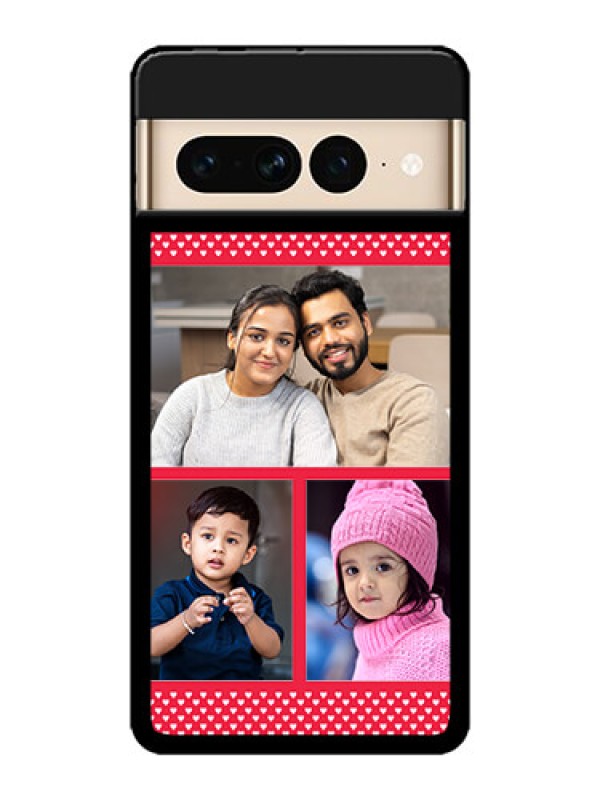Custom Google Pixel 7 Pro 5G Custom Metal Phone CaseBulk Photo Upload Design
