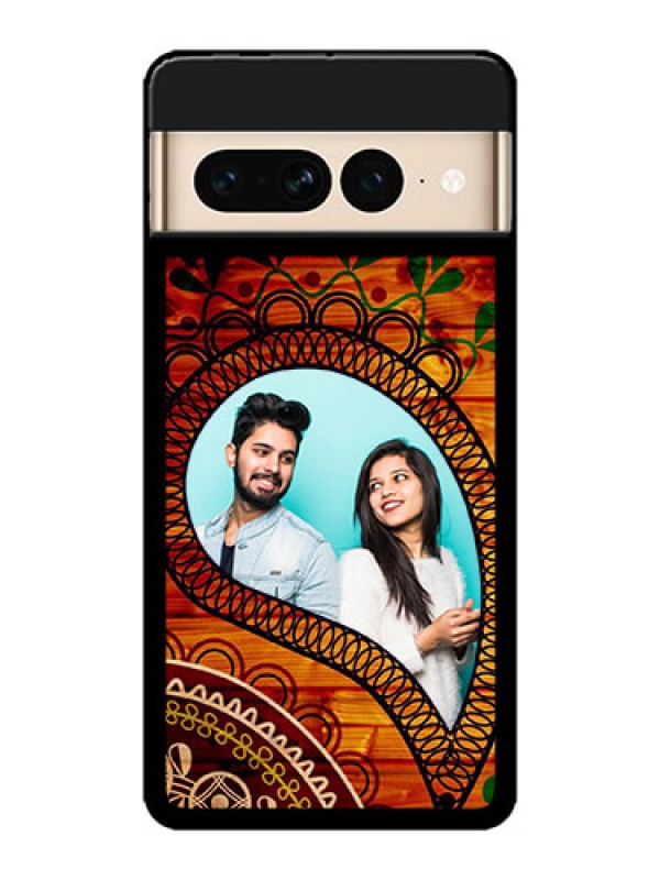 Custom Google Pixel 7 Pro 5G Custom Metal Phone CaseAbstract Colorful Design