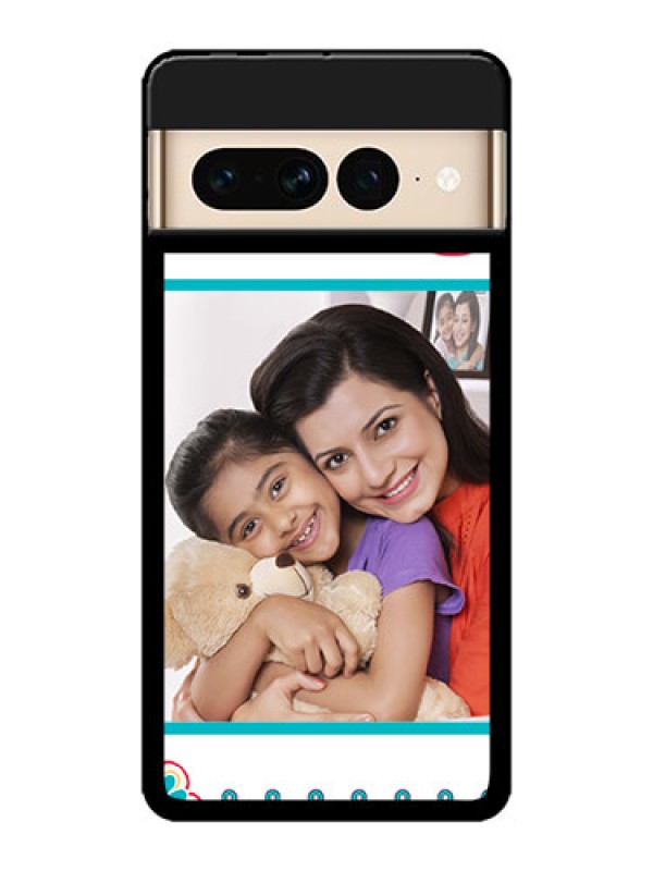 Custom Google Pixel 7 Pro 5G Custom Metal Phone CaseFlower Design