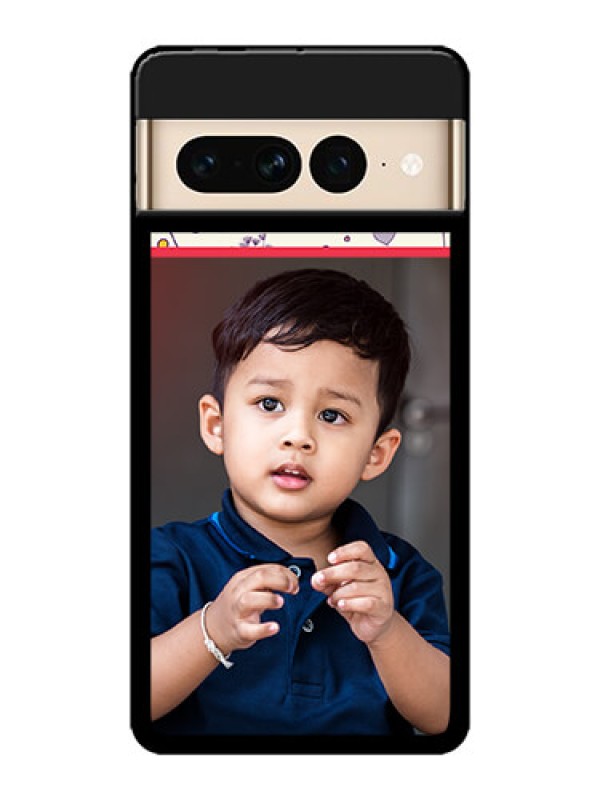 Custom Google Pixel 7 Pro 5G Custom Metal Phone CasePremium Floral Design