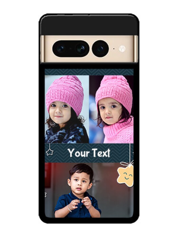 Custom Google Pixel 7 Pro 5G Custom Metal Phone CaseHanging Stars Design