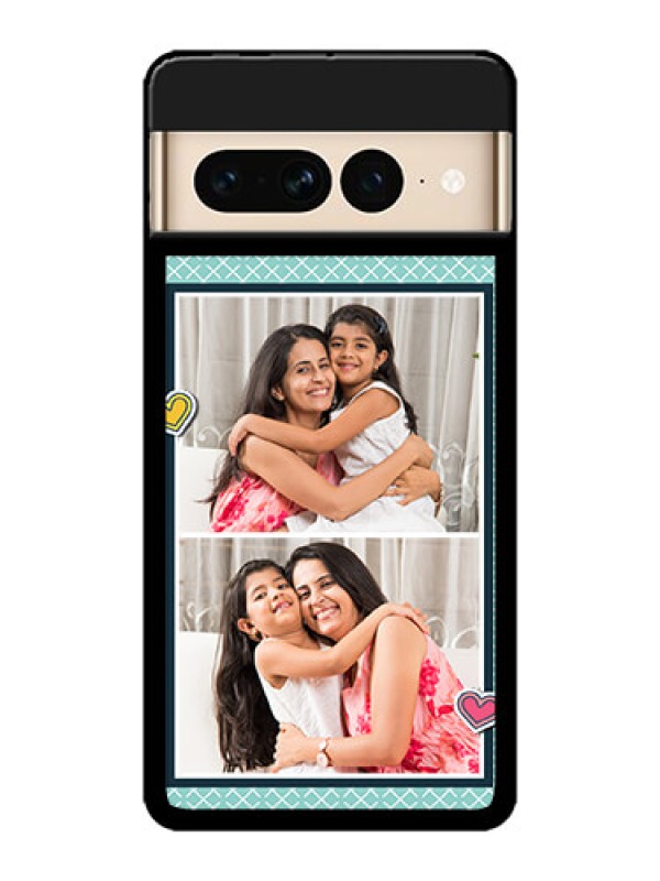 Custom Google Pixel 7 Pro 5G Custom Metal Phone Case2 Image Holder With Pattern Design